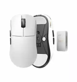 Lamzu професионална геймърска мишка INCA 8K - Wireless Gaming Mouse - White