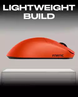 Lamzu професионална геймърска мишка MAYA X 8K - Wireless Gaming Mouse - Fnatic Special Edition Orange