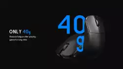 Lamzu професионална геймърска мишка INCA 8K - Wireless Gaming Mouse - Black