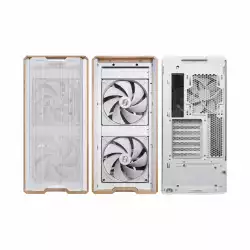 Lian Li кутия Case ATX - LANCOOL 217 WOOD - White