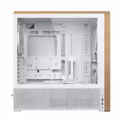 Lian Li кутия Case ATX - LANCOOL 217 WOOD - White