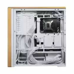 Lian Li кутия Case ATX - LANCOOL 217 WOOD - White