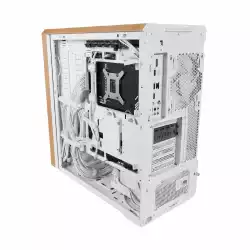 Lian Li кутия Case ATX - LANCOOL 217 WOOD - White