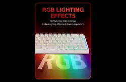 Madlions професионална геймърска механична клавиатура Professional Gaming Mechanical Keyboard MAD 68 PRO - Black, 8K, Sealed Silver Magnetic [Linear]