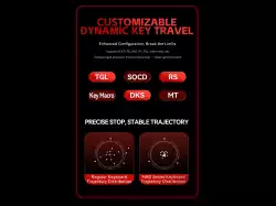 Madlions професионална геймърска механична клавиатура Professional Gaming Mechanical Keyboard MAD 68 PRO - Black, 8K, Sealed Silver Magnetic [Linear]