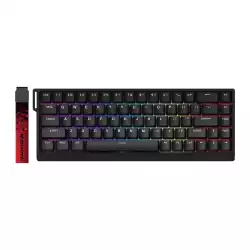 Madlions професионална геймърска механична клавиатура Professional Gaming Mechanical Keyboard MAD 68 HE RGB - 1K, Magnetic Amber Pro Switches - Black