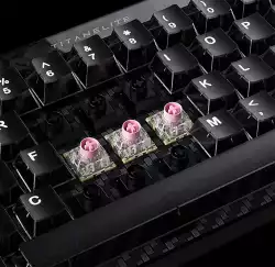 Madlions професионална геймърска механична клавиатура Professional Gaming Mechanical Keyboard TITAN 68 TURBO - 8K, Magnetic Fuguang Switches (English US), Blac