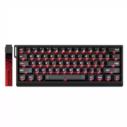 Madlions професионална геймърска механична клавиатура Professional Gaming Mechanical Keyboard MAD 60 HE Flagship V2 - 8K, Magnetic Amber Pro Switches - Black