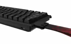 Madlions професионална геймърска механична клавиатура Professional Gaming Mechanical Keyboard MAD 68 HE RGB - 1K, Magnetic Amber Pro Switches - Black                          