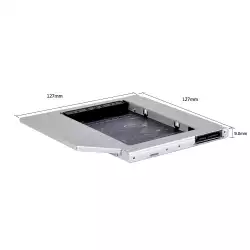 Makki кади Laptop Caddy 9.0mm SATA3 HD9001-SS
