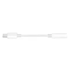 Makki преходник Adapter Type-C M to 3.5mm audio jack 4P F, White - MAKKI-CBL-C-AUDIO-WH