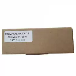 Makki зарядно за лаптоп заместител Laptop Adapter DELL - 19.5V 3.34A 65W 7.4x5.0mm Octagon Rhombus - MAKKI-NA-DL-74