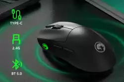 Marvo безжична геймърска мишка Wireless Gaming Mouse Niro 320 G867W - Bluetooth, 2.4G, 8000dpi