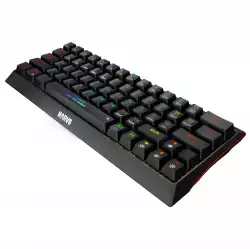 Marvo безжична механична геймърска клавиатура Wireless Gaming Mechanical keyboard Hecate 61WR Black - KG962W-R - Bluetooth 5.0, 63 keys