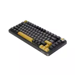 Marvo безжична механична геймърска клавиатура Wireless Gaming Mechanical keyboard Titan 75 - KG985W Black - Banana Crystal [Linear]