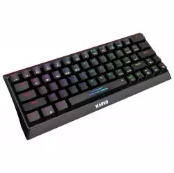 Marvo безжична механична геймърска клавиатура Wireless Gaming Mechanical keyboard Hecate 61WR Black - KG962W-R - Bluetooth 5.0, 63 keys