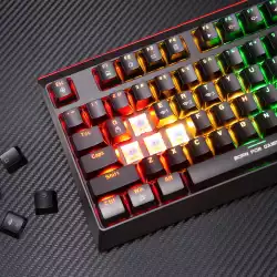 Marvo безжична механична геймърска клавиатура Wireless Gaming Mechanical keyboard Hecate 61WR Black - KG962W-R - Bluetooth 5.0, 63 keys