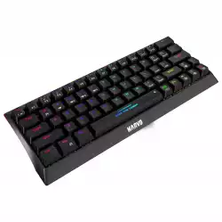 Marvo безжична механична геймърска клавиатура Wireless Gaming Mechanical keyboard Hecate 61WR Black - KG962W-R - Bluetooth 5.0, 63 keys
