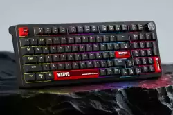 Marvo геймърска механична клавиатура Gaming Mechanical Keyboard Arma 98 KG937 - 1K, TNT Peach Switches [Linear], (English US)