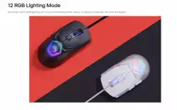 Marvo геймърска мишка FIT LITE Mouse, Black