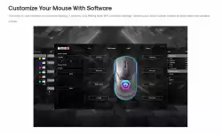 Marvo геймърска мишка FIT LITE Mouse, Black