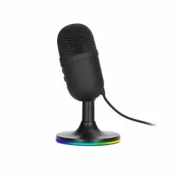 Marvo Геймърски микрофон Gaming USB Microphone - MIC-06 Black - USB, RGB                          