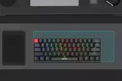 Marvo механична геймърска клавиатура Gaming Mechanical keyboard Saber 61 KG933G - 61 keys, Red Switches [Linear]