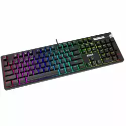 Marvo механична клавиатура Gaming Keyboard Mechanical KG948 - 108 keys, RGB, Macros, Blue switches