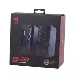Marvo Тонколони Gaming Speakers 2.0 6W Bluetooth RGB - MARVO-SG-269