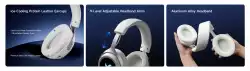 MCHOSE безжични геймърски слушалки Wireless Gaming Headphones - X9 Black - Bluetooth , 2.4G