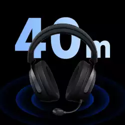 MCHOSE безжични геймърски слушалки Wireless Gaming Headphones - X9 Black - Bluetooth , 2.4G
