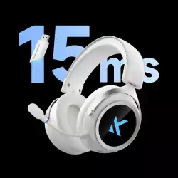 MCHOSE безжични геймърски слушалки Wireless Gaming Headphones - X9 Black - Bluetooth , 2.4G