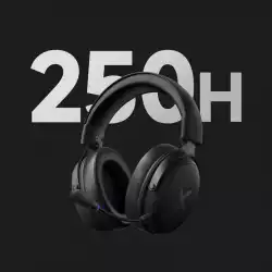 MCHOSE безжични геймърски слушалки Wireless Gaming Headphones - V9 Pro Icy White - Bluetooth , 2.4G