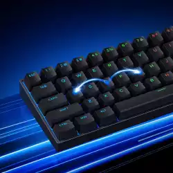 MCHOSE геймърска механична клавиатура Gaming Mechanical Keyboard Ace 60 Pro - 8K, KTEK Magnetic Switch [Linear] (English US), Black