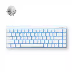 MCHOSE геймърска механична клавиатура Gaming Mechanical Keyboard Ace 68 Air - 8K, Mount Tai Magnetic Switch GT [Tactile] (English US), White