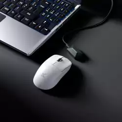 MCHOSE професионална геймърска мишка L7 Ultra Plus Black - Wireless Gaming Mouse - Dual 8K, Kailh Optical