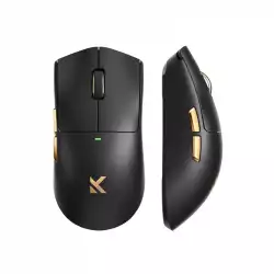 MCHOSE професионална геймърска мишка K7 Ultra Black - Wireless Gaming Mouse - Dual 8K, Omron Mechanical, Magnetic Charging Dock