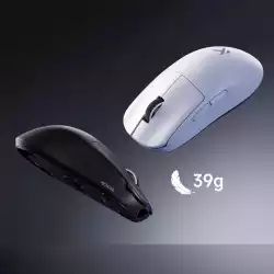 MCHOSE професионална геймърска мишка L7 Ultra Plus Black - Wireless Gaming Mouse - Dual 8K, Kailh Optical
