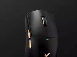 MCHOSE професионална геймърска мишка K7 Ultra Black - Wireless Gaming Mouse - Dual 8K, Omron Mechanical, Magnetic Charging Dock