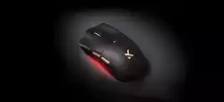 MCHOSE професионална геймърска мишка K7 Ultra Black - Wireless Gaming Mouse - Dual 8K, Omron Mechanical, Magnetic Charging Dock