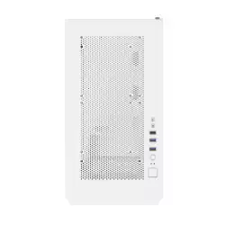 Montech кутия AIR 100 ARGB, Micro ATX Case, TG, 4x120mm ARGB Fans, White