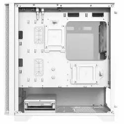 Montech кутия AIR 100 LITE, Micro ATX Case, TG, 2x120mm Fans, White