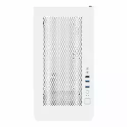 Montech кутия AIR 100 LITE, Micro ATX Case, TG, 2x120mm Fans, White