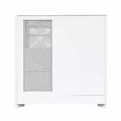 Montech кутия Case ATX - HS01 PRO (W) - 5 x 120 mm ARGB Fans, USB-C, White