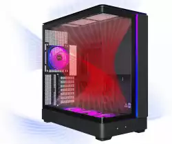 Montech кутия Case ATX - KING 45 PRO (W) - 4 x 120 mm A-RGB, USB-C