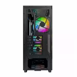 Montech кутия Case ATX - X5 (B) - 4 A-RGB fans, USB-C