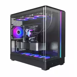 Montech кутия Case mATX - KING 15 PRO (B) - 4 x 120 mm A-RGB, USB-C