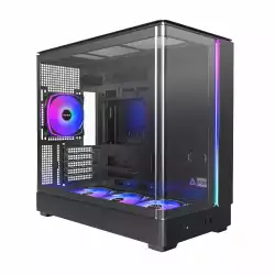 Montech кутия Case mATX - KING 15 PRO (B) - 4 x 120 mm A-RGB, USB-C