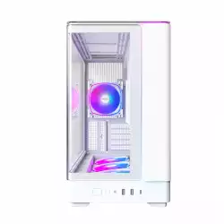 Montech кутия Case mATX - KING 15 PRO (W) - 4 x 120 mm A-RGB, USB-C