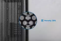 Montech кутия Case mATX - X5M (B) - 4 x 120 mm A-RGB, USB-C